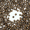 【本日まとめ買い割引クーポン発行中】 メタルビーズ 2mm アンティーク 9000個 セット 金古美 丸 穴あり ラウンド スペーサー 金属パーツ レジン ビー...