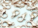 \本日P最大10倍/【当店買い回りで】 カニカン ゴールド 14mm KC金 100個 ネックレス ブレスレット アジャスター 金具 アクセサリー ハンドメイド パーツ AP2986