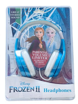アナと雪の女王 ヘッドフォン ディズニー 子供 イヤホン 音楽 キッズ 子ども ヘッドホン アナ雪 アナ エルサ キャラクター 音量制限機能付き 調節可能なヘッドバンド ステレオサウンド 3.5mmジャック 子供用有線ヘッドホン 折りたたみ式 旅行