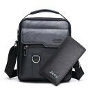 2点 バッグ メンズ ショルダーバッグ メンズ 財布 ロング財布 短い財布 バッグ レトロ風 ワンショルダー 斜め掛け ボディバッグ 防水 通学 通勤 カバン ...