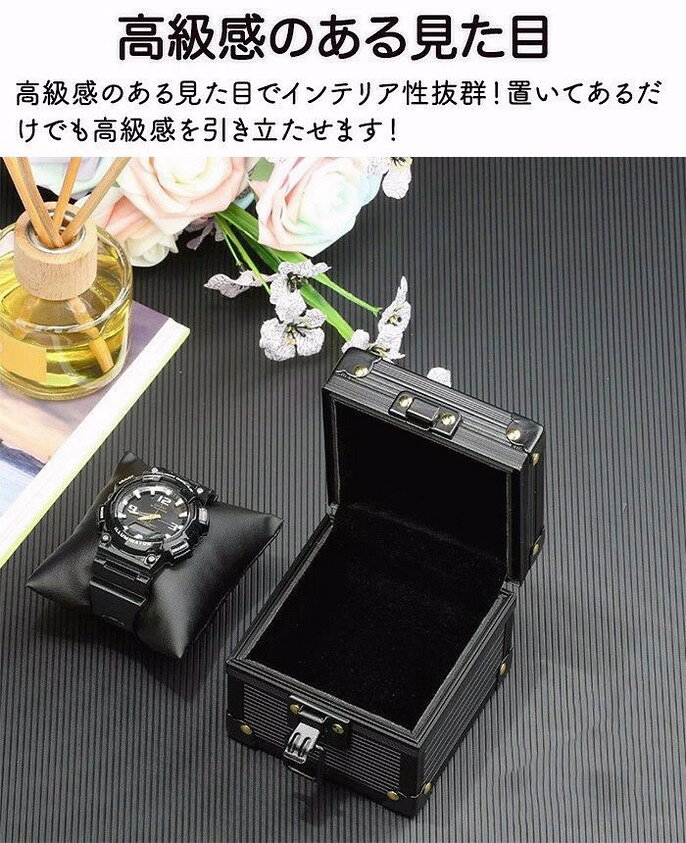 時計収納ボックス 時計収納 時計ケース 収納ボックス 埃 ウォッチボックス 高級感 透明窓 見せる収納 インテリア 時計ケース アルミ 耐久性 腕時計 腕時計収納ケース 腕時計ボックス メンズ レディース コレクション