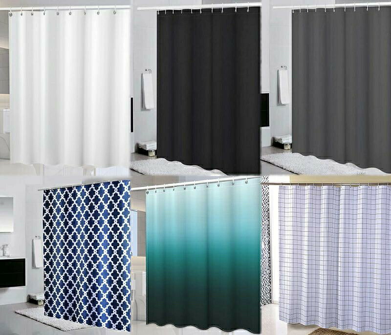 短納期 シャワーカーテン バスカーテン ビニールカーテン 防カビ 防水 浴室 バスルーム 風呂 ユニットバス 厚手 風呂カーテン ブルー ホワイトデー プレゼント