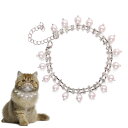 猫用首輪 猫 首輪 犬用 ペット用ネックレス 飾り用 おしゃれ 調節可能 猫のアクセサリー かわいい 華やか 猫用チョーカー ペット首輪 軽量 猫/小型犬に適用...