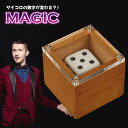 マジック 箱の中のサイコロの数字を変えるマジック サイコロマジック Magic トリック 番号変更 ダイス ステージ イリュージョン 小道具 ギミック メンタリズム おもちゃ 小道具 マジックショー ボックスに入ったサイコロ 手品グッズ