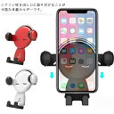 車載ホルダー 片手操作 スマホホルダー 車載用品 スマホスタンド 携帯ホルダー カー用品 安定性抜群 360度回転 滑り止め 吹き出し口式 お洒落 普通車 軽自動車
