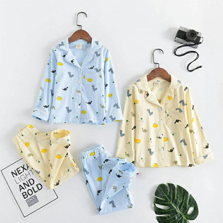 【コスパ最高】キッズ パジャマ 上下セット ジュニア ルームウエア 男の子 女の子 100 110 120 130 140 柔らか 優しい着心地 着心地快適 前開き 可愛いデザイン 恐竜 りんご イチゴ ユニコーン 寝巻き 長袖 長ズボン 春 秋 夏の冷房対策