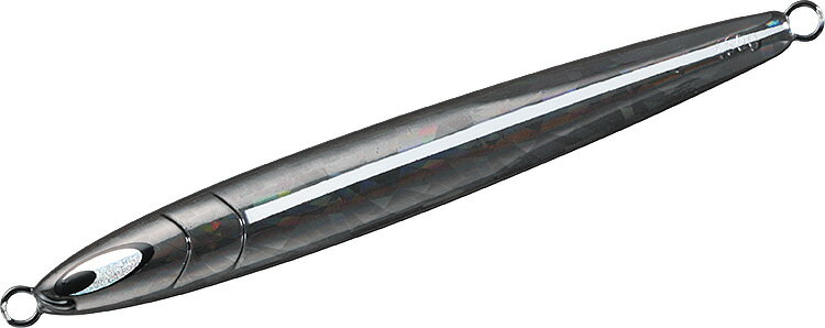 鏡牙ジグセミロング160G クラッシュホロパープルゼブラ (3)