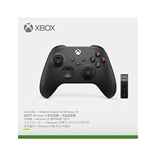 Xbox ワイヤレス コントローラー + ワイヤレス アダプタ for Windows 10