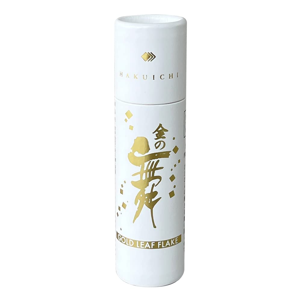 [箔一] 食用金箔 金の舞 切り廻し 紙筒 (SW) 0.03g