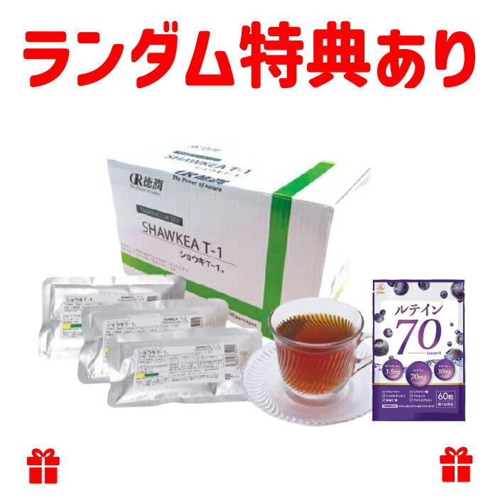 タンポポ茶 ショウキ T-1 100ml ×30包 ルテイン サプリメント 70mg 60粒 30日分 パウチ付