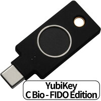 Yubico ユビキー YubiKey C Bio FIDO Edition 指紋認証 FIDO セキュリティキー 2要...