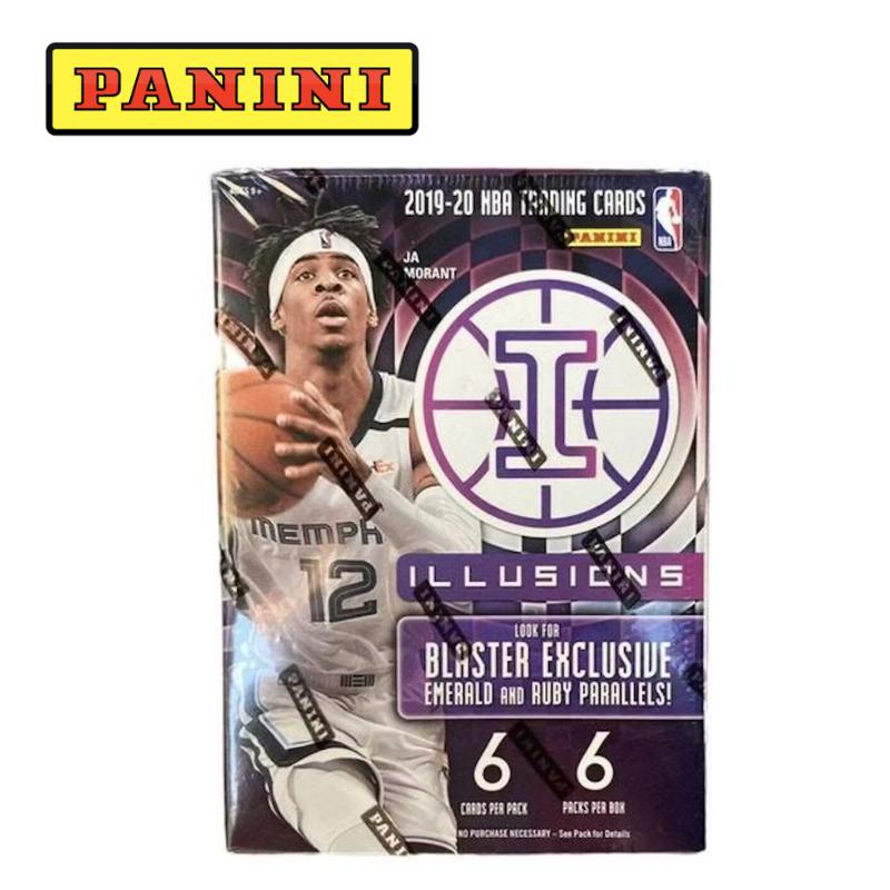  パニーニ イリュージョン Panini Illusions NBA 2019-20 バスケット ボール カード ブラスターボックス Blaster Box 6枚 x 6パック 36枚入 Fanatics Basketball 輸入品