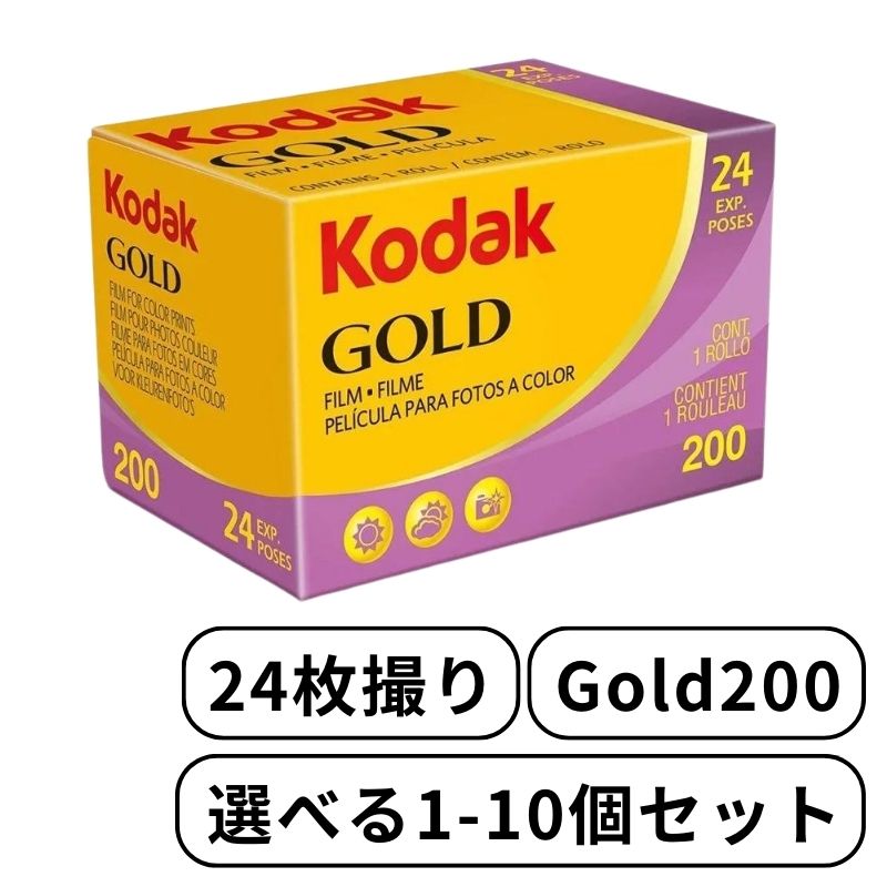 Kodak コダック ゴールド Gold200 135 24枚撮 カラー ネガ ネガフィルム フィルム カメラ ISO200 デイライト 6033955 輸入品