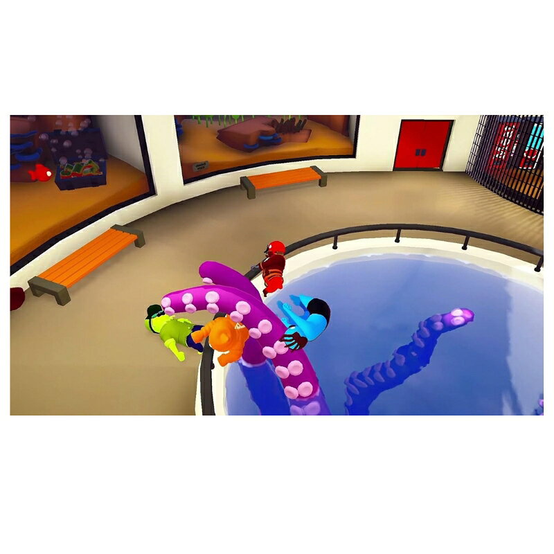 KKPL楽天市場店のSwitch ソフト Gang Beasts ギャングビースト 輸入版 北米版 パーティーゲーム 最大8人 対戦 協力 オンライン ローカル｜アングル2