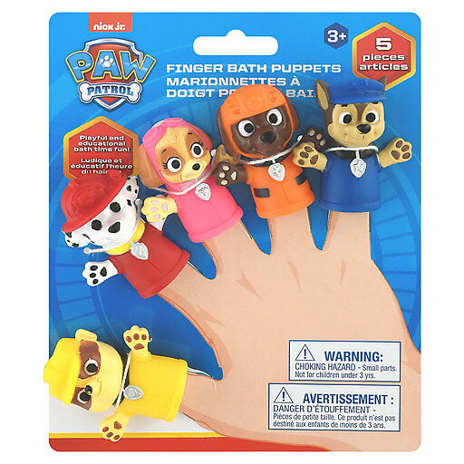 パウパトロール paw patrol 指人形 パペット おもちゃ スカイ チェイス マーシャル ズー ...