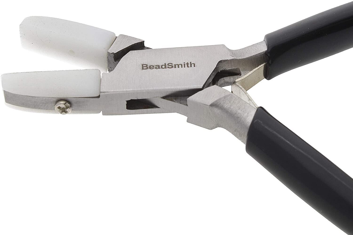 ����͢���� Beadsmith �ӡ������ߥ� Double Nylon Jaw Flat Nose Pliers ���֥�ʥ����� �ڥ��