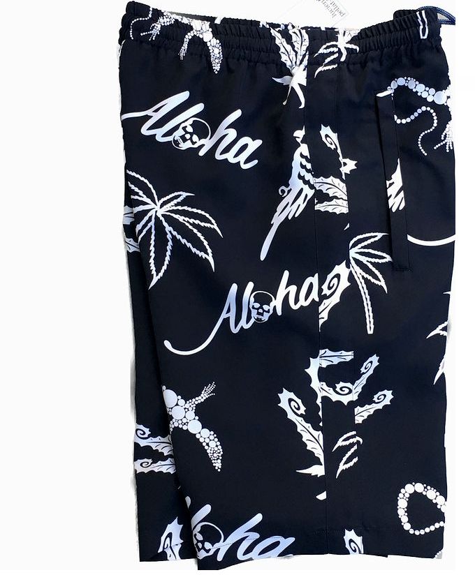 ルシアンペラフィネ　アロハショーツ　ショートパンツ　春夏　ハーフパンツ　短パン　メンズ　Lucien pellat-finet　シーズンクリアランス