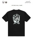 ルシアンペラフィネ パリ Tシャツ リエントリーバンド スカル ロゴ ブラック LPF PARIS Lucien Pellatfinet 国内正規取扱店