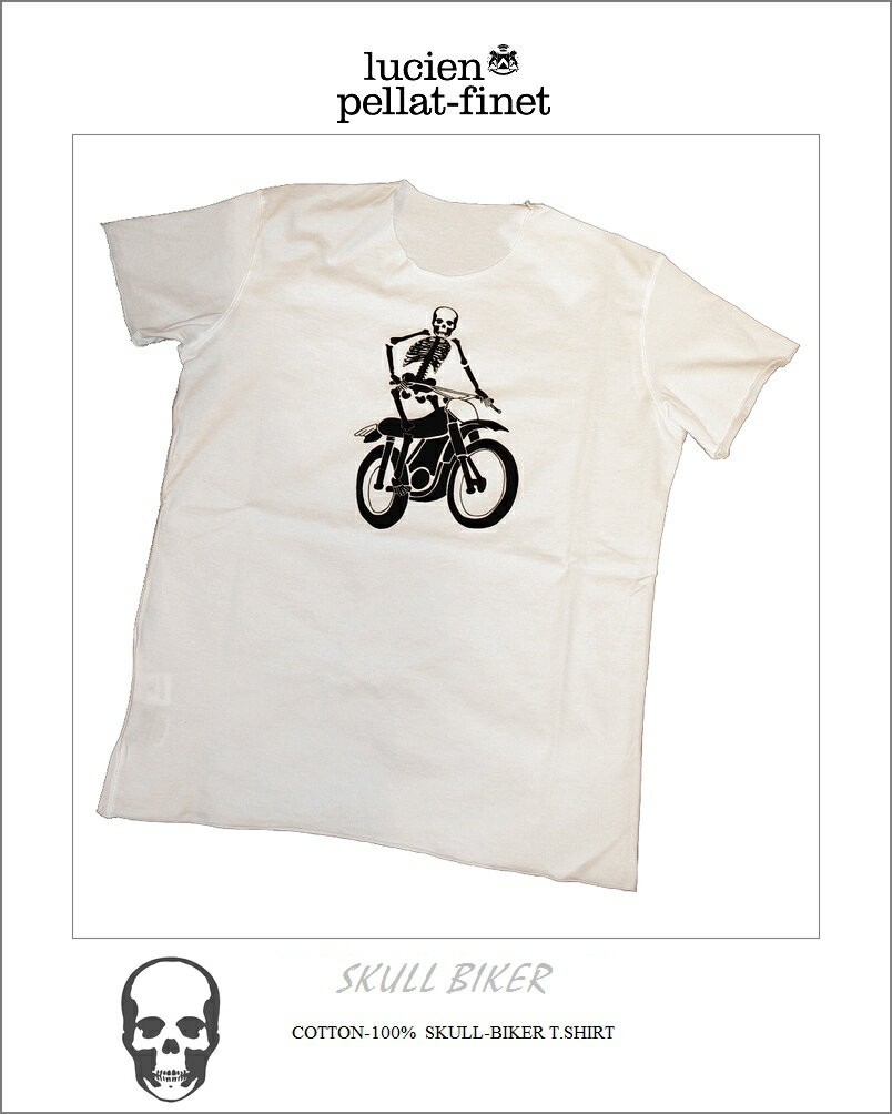 륷ڥե  ȥ Х ץ Tlucien pellat-finet Skeleton Biker T...