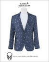 セール SALE ルシアンぺラフィネ モノグラム ジャケット スカル リーフ Lucien Pellat-finet Monogram Jacket