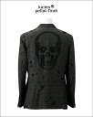ルシアンペラフィネ スカル デストロイド ジャケットツイードlucien pellat-finet Herringbone Skull Jacket