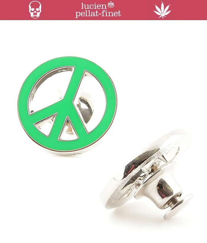 【lucien pellat-finet”peace-Pins”green】
