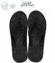 ルシアンペラフィネ　スカル　リーフ　ビーチ　サンダル　トートバッグ付LucienPallat-Finet　Skull Leaf Sandal　ビーチサンダル