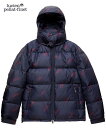 ルシアンペラフィネ　紋章ロゴ入り　ダウンジャケット メンズlucien pellat-finet　DOWN JACKET