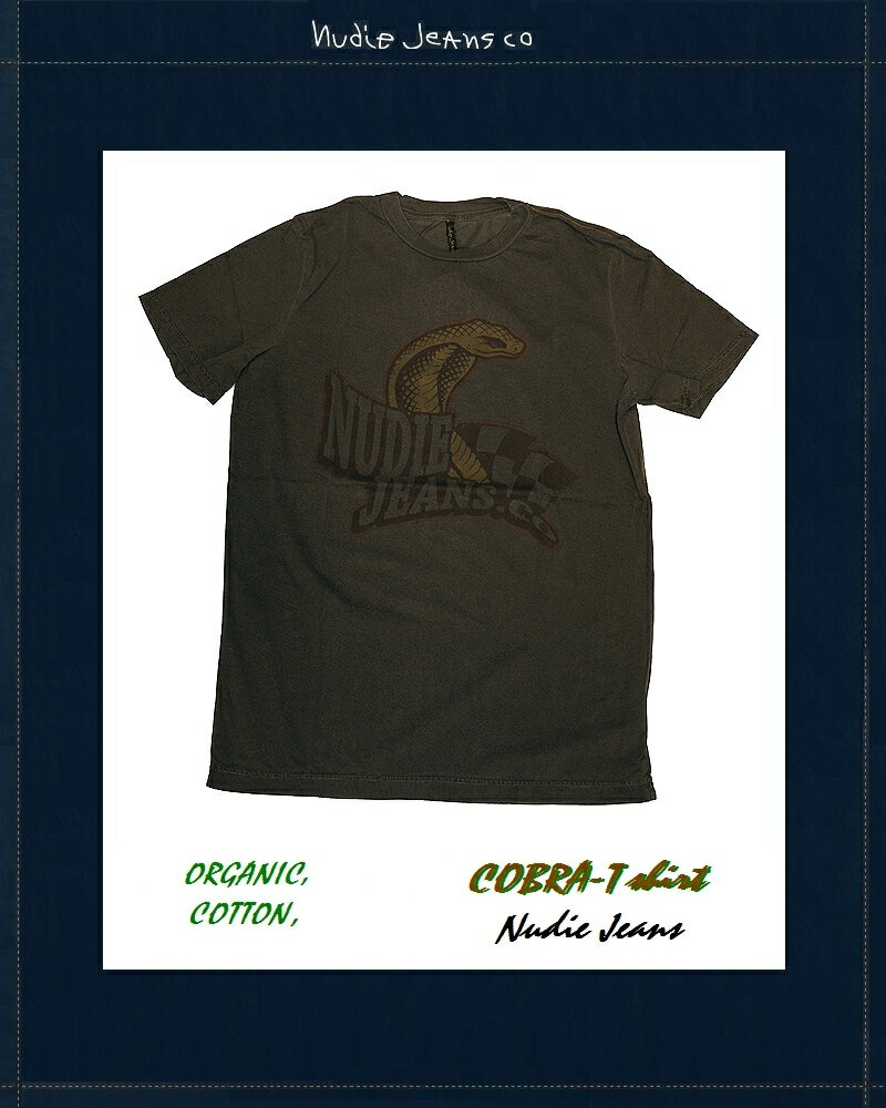 Nudie Jeans̡ǥ Cobra ֥Tġblack