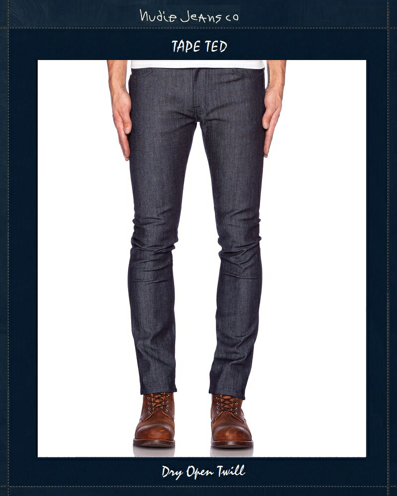 ̡ǥ󥺡NudieJeansơץƥåɡɥ饤ץĥ롡L30TapeTed Dry OpenTwill ̲...