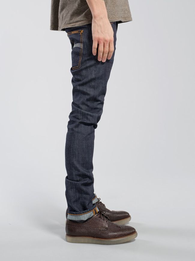 楽天Knock，Knock，Puchic！ヌーディージーンズ NudieJeans　シンフィン　オーガニック　エクリュドライ　L30ThinFinn　Org.Ecru.Dry　北欧　スウェーデン　デニム