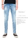 ヌーディージーンズ ロングジョン クリーン ストーン インディゴ L32NudieJeans LongJohn CleanStoneIndigo