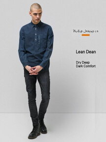 ヌーディージーンズ　Nudiejeans　リーンディーン　ドライディープ　ダーク　コンフォート　L30NudieJeans LeanDean Dry Deep Dark Comf　北欧　スウェーデン　デニム