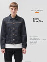 ヌーディージーンズ Gジャン ソニー リンスブルーNudiejeans SONNY RINSE BLUE デニム スウェーデン ジャケット