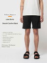 ヌーディージーンズ ヌーディージーンズ ショートパンツ　ルーク ショーツ　短パン　ブラック　チノパンツNudieJeans LUKE SHORTS Smooth Comfort Blackスウェーデン