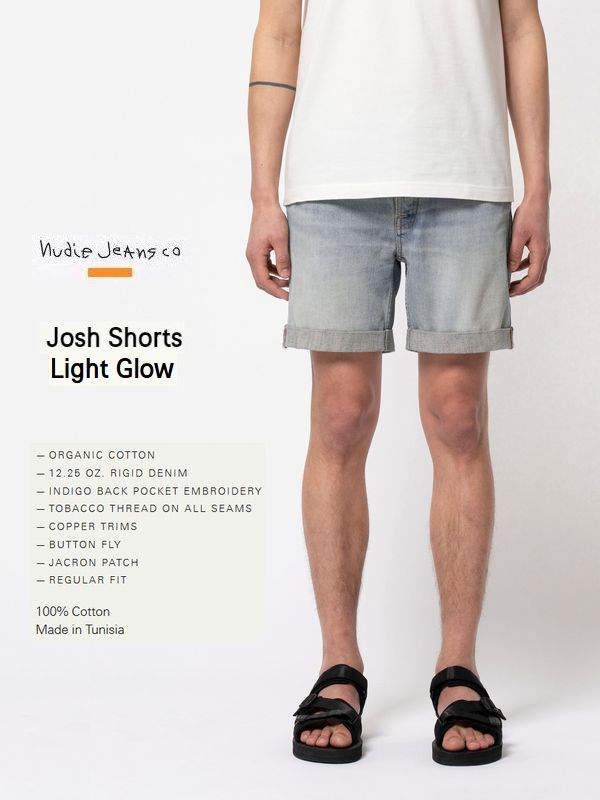 ̡ǥ 硼ȥѥġ祷 硼ġûѥ󡡥ǥǥ˥NudieJeans JOSH SHORTS LIGHT ...