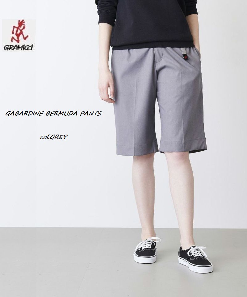 春夏 グラミチ Gramicci ギャバジン バミューダ パンツ レディス 女性用 GABARDINE BERMUDA PANTS ショーツ 短パン アメリカ アウトドア