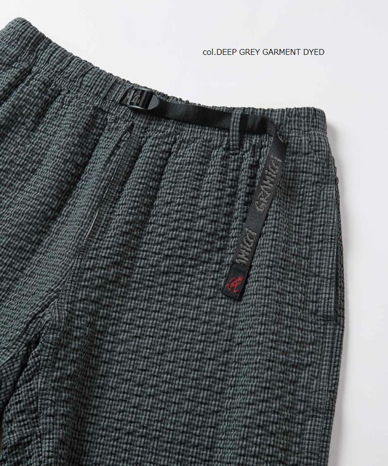 春夏グラミチ　Gramicci　O.G.シアサッカー　Gショーツ　メンズ　アウトドア　アメリカ　清涼感のあるシアサッカー素材