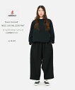 2024-2025秋冬新作 グラミチ 日本限定モデル ウールライク バルーン パンツ ブラック 女性用 レディス Gramicci 秋冬シーズンにピッタリなウール調のボリューム感が魅力のバルーンシルエット WOOL LIKE BALLOON PANT アウトドア アメリカ