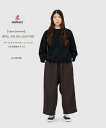2024-2025秋冬新作 グラミチ 日本限定モデル ウールライク バルーン パンツ ブラウン 女性用 レディス Gramicci 秋冬シーズンにピッタリなウール調のボリューム感が魅力のバルーンシルエット WOOL LIKE BALLOON PANT アウトドア アメリカ