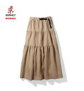 グラミチ グラミチ　リネンコットン　ティア—ド スカート 女性用Gramicci LINENCOTTON　TIERED SKIRT Woman