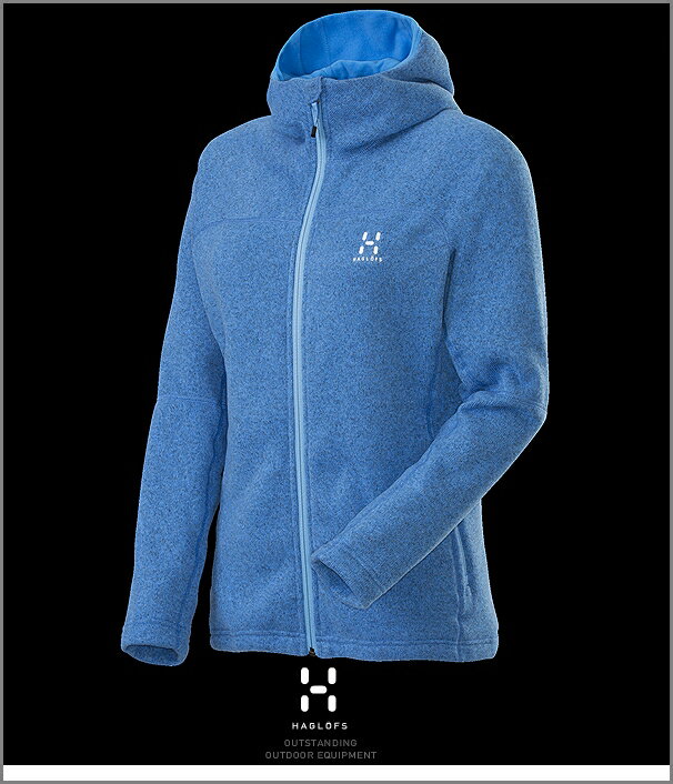 HAGLOFS Swook Q Hood Woman Blue ホグロフス正規品