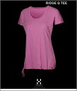 HAGLOFS RIDGE Q TEE Woman CosmicPink zOtX bWTVc p sN