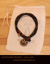ButtonWorksAmerica【♯Concho-NylonBracelet black】【ボタンワークス コンチョ.ナイロンブレスレット】