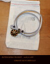 ButtonWorksAmerica【♯BrassConcho-SuedeBracelet White】【ボタンワークス コンチョスウェードブレスレット/ホワイ...
