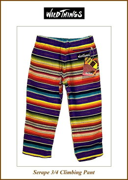 【Wild Things】【SERAPE”3/4ショーツ”perple】【セラペショーツ/パープル】