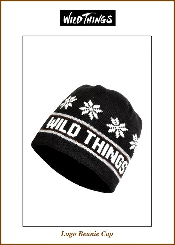 yWild ThingszyLOGO-BeanieCaphblackz