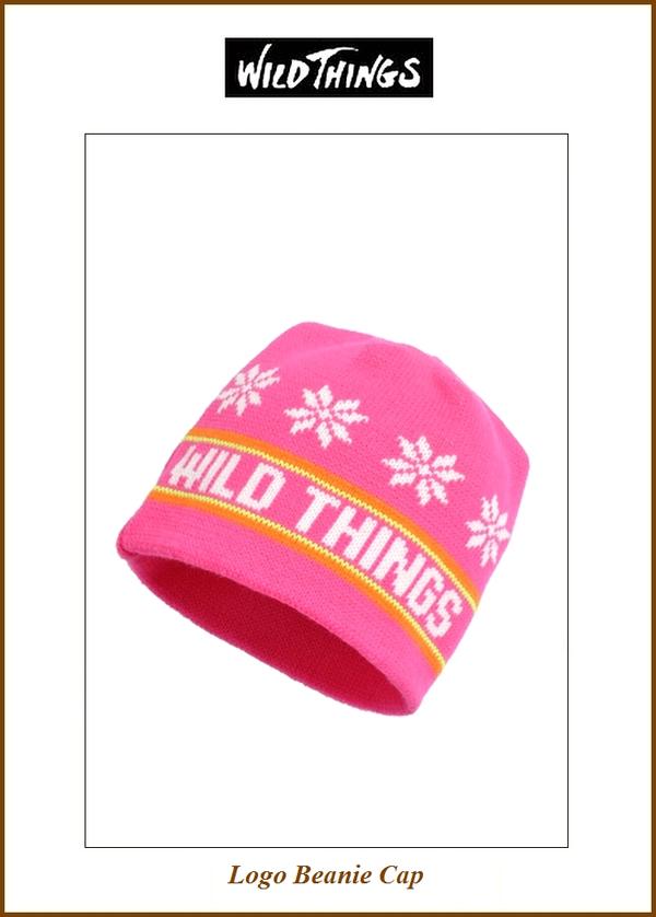 yWild ThingszyLOGO-BeanieCaphpinkz