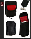 yCHROMEhACCESSORY-POUCH/Black.RedzyN[hANZT[|[`z