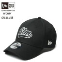 ニューエラ NEWERA 9FORTY 藤田ニコルがクリエイティブディレクターを努めるCALNAMUR カルナムール ブラック 限定モデル